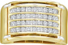 0.50 CT Diamond Mens Cluster Band  CSSGEOH1819